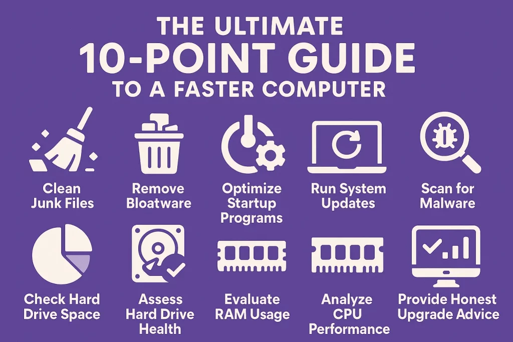 The Ultimate 10-Point Guide to a Faster Computer - Homefix Computer Care